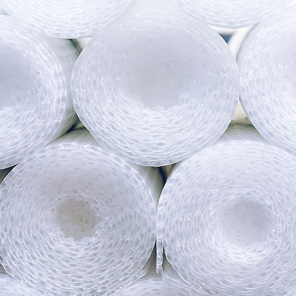 rotoli di film a bolle d'aria per imballaggio